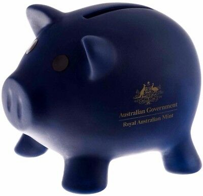 Royal Australian Mint Small Pig Money Box COINS $$$ Christmas Stocking Filler