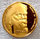 Australia: 1996 $1 Proof Sir Henry Parkes Father of Federation