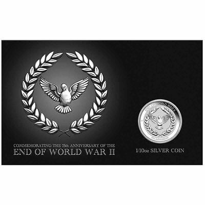 Australia 2020 10 Cent 75th Anniversary of the End of WWII Silver