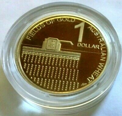 Australia 2012 $1 Proof Fields of Gold - Wheat