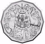 Australia 2018 50 Cent Uncirculated Coat of Arms