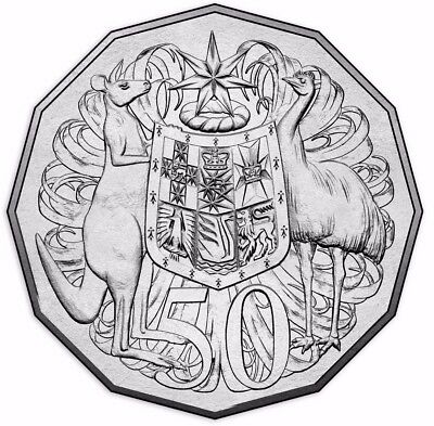 Australia 2018 50 Cent Uncirculated Coat of Arms