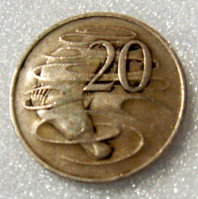 Australia 1975 20 Cent Circulated Platypus