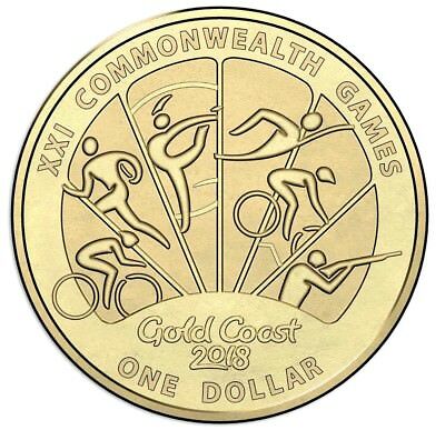 Australia 2018 $1 Uncirculated Commonwealth Games #3