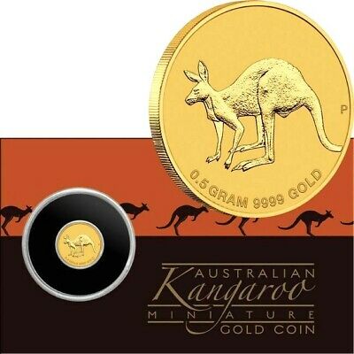 Australia 2019 $2 Uncirculated Mini Roo Gold 99.99%