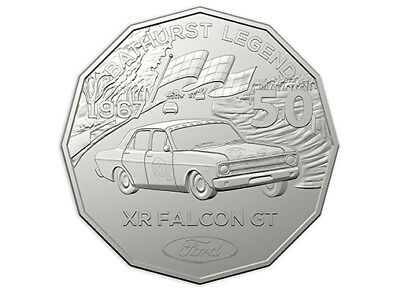 Australia 2018 50 Cent Uncirculated Ford High Octane Motorsport