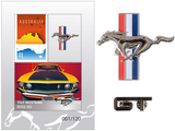 Australia 2018 Badge Sheetlet Pin Set Ford Mustang Ltd Ed 32/120 #32