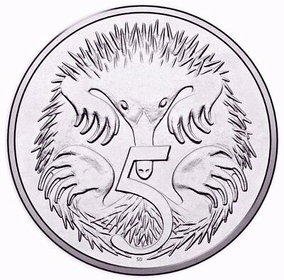 Australia 2018 5 Cent Uncirculated Echidna