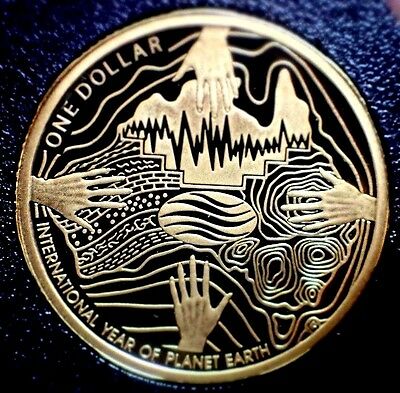 Australia  2008 $1 Proof Year of Planet Earth