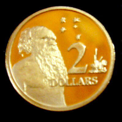 Australia 2015 $2 Proof Aborigine and Southern Cross