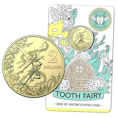 Australia 2021 $2 Uncirculated Tooth Fairy Coin Pack