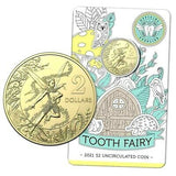 Australia 2021 $2 Uncirculated Tooth Fairy Coin Pack