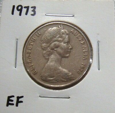 Australia 1973 20 Cent EF Platypus