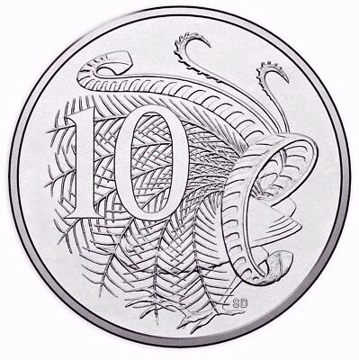 Australia 2018 10 Cent Uncirculated Lyrebird