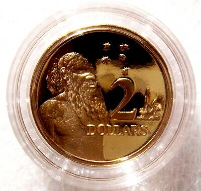 Australia 1995 $2 Uncirculated Aborigine and Southern Cross