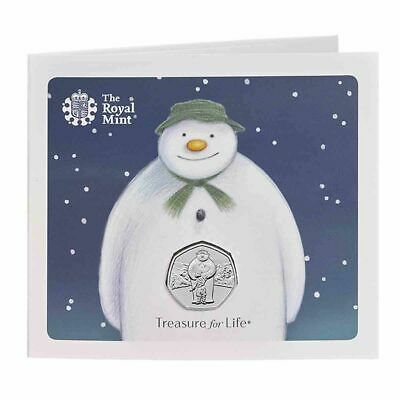 United Kingdom 2019 50p The Snowman Brilliant Uncirculated Coin Pack