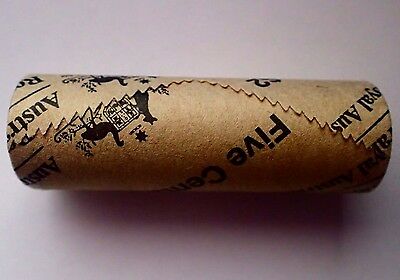 Australia 2017 5 Cent Uncirculated Royal Australian Mint Roll Echidna
