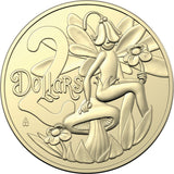Australia 2023 $2 Tooth Fairy Coin in Card AlBr Uncirculated Coin
