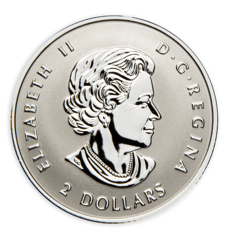 2022 Canada Silver Maple Leaf Fractional Year Set 35th Anniversary Silver Maple Leaf 5 Coins Silver $2 Obverse