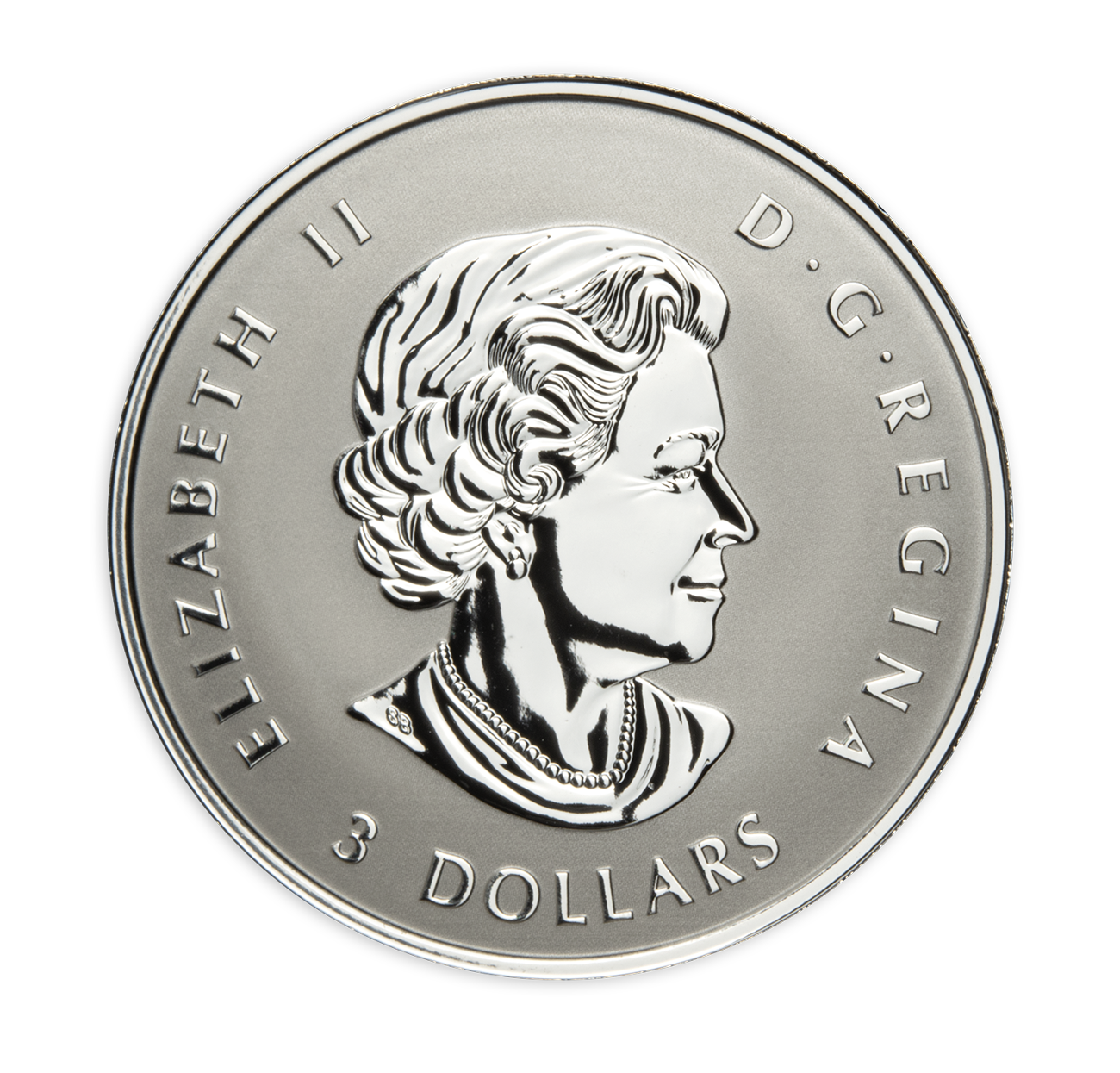 2022 Canada Silver Maple Leaf Fractional Year Set 35th Anniversary Silver Maple Leaf 5 Coins Silver $3 Obverse