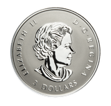 2022 Canada Silver Maple Leaf Fractional Year Set 35th Anniversary Silver Maple Leaf 5 Coins Silver $3 Obverse