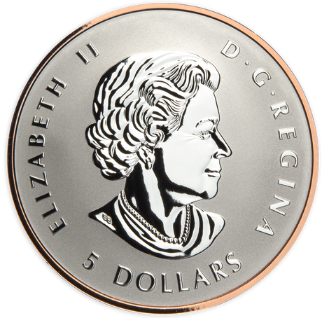 2022 Canada Silver Maple Leaf Fractional Year Set 35th Anniversary Silver Maple Leaf 5 Coins Silver $5 Obverse