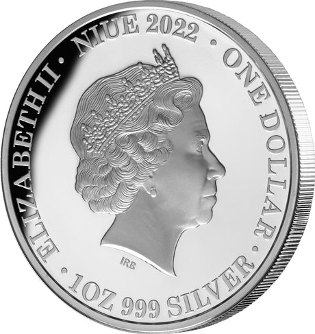 Niue 2022 $1 Sydney Harbour Bridge "The Coat Hanger" Gold-plated 1oz Silver Proof Coin