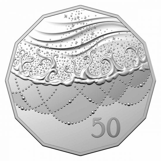 Australia 2021 Christmas 50 Cent Uncirculated