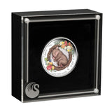 Australia Dreaming Down Under Wombat 2021 50c Coloured 1/2oz Silver Proof Coin Perth Mint