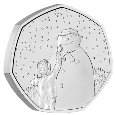 United Kingdom 2021 50p The Snowman  Cupro-Nickel Brilliant Uncirculated Coin