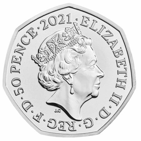 United Kingdom 2021 50p The Snowman  Cupro-Nickel Brilliant Uncirculated Coin