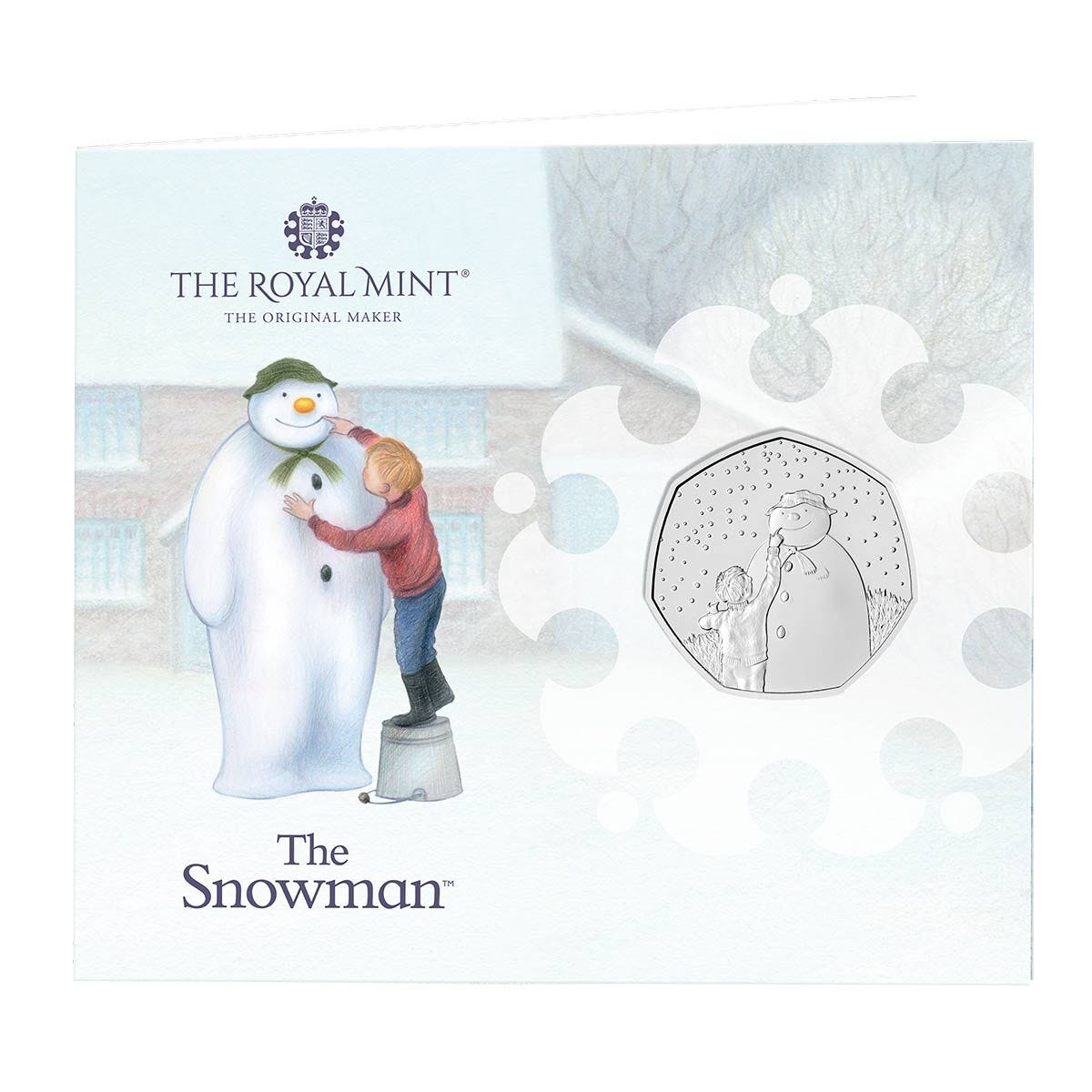 United Kingdom 2021 50p The Snowman  Cupro-Nickel Brilliant Uncirculated Coin