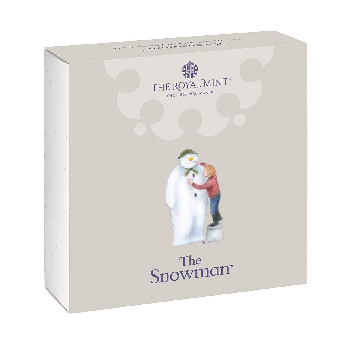 United Kingdom 2021 50p The Snowman Coloured Silver Proof Coin