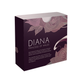 Tokelau 2022 $10 Diana Princess of Wales Rose-Gold Plated Coloured 5oz Silver Proof Coin Bock Back