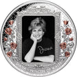 Tokelau 2022 $10 Diana Princess of Wales Rose-Gold Plated Coloured 5oz Silver Proof CoincReverse