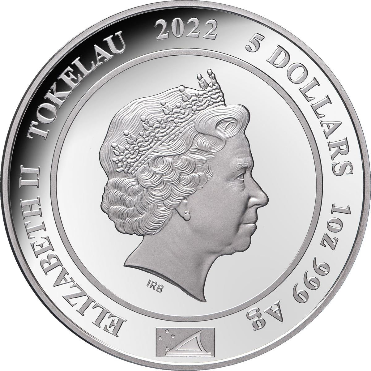Tokelau 2022 $5 Diana Princess of Wales 1oz Silver Proof Coin