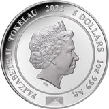 Tokelau 2022 $5 Diana Princess of Wales 1oz Silver Proof Coin