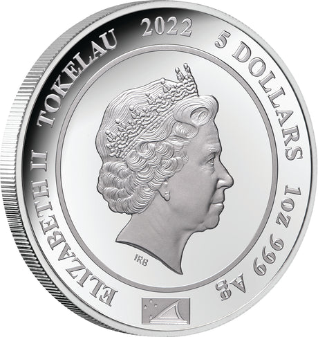 Tokelau 2022 $5 Diana Princess of Wales 1oz Silver Proof Coin