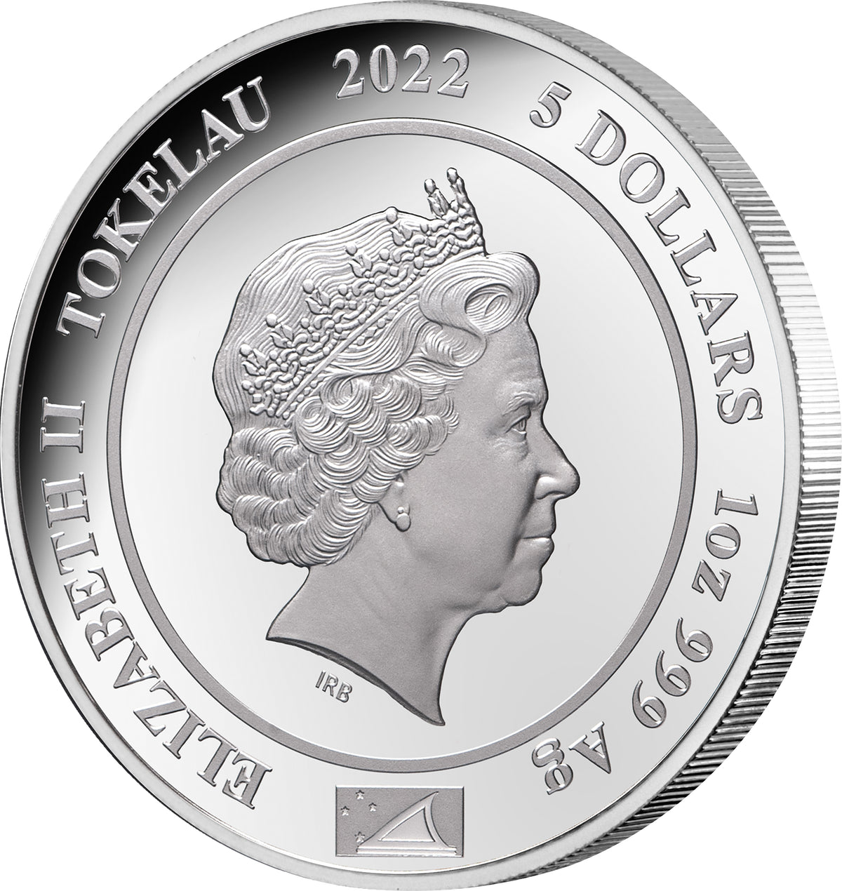 Tokelau 2022 $5 Diana Princess of Wales 1oz Silver Proof Coin