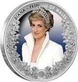 Tokelau 2022 $5 Diana Princess of Wales 1oz Silver Proof Coin
