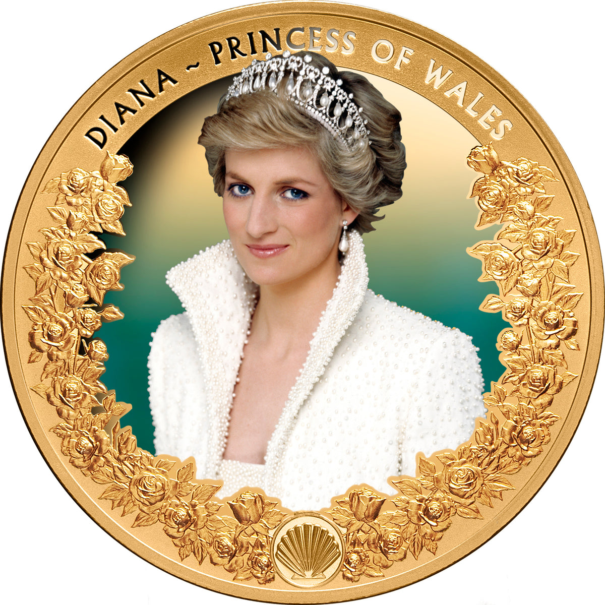 Tokelau 2022 $100 Diana Princess of Wales 1oz Gold Proof Coin