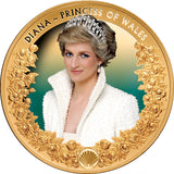 Tokelau 2022 $100 Diana Princess of Wales 1oz Gold Proof Coin