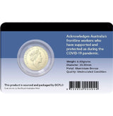 Australia 2022 $2 Frontline Workers 2022 $2 Coloured Uncirculated Coin Pack