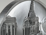 Palau 2021 $25 Notre Dame de Paris Tiffany Art 5 Oz Black Silver Proof Coin CIT Smartminting®
