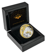 Niue 2022 $1 Honey Bee 200th Anniversary 1oz Silver Proof Coin