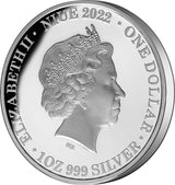 Niue 2022 $1 Honey Bee 200th Anniversary 1oz Silver Proof Coin