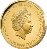 Niue 2022 $100 Earth From Above 1oz 99.99% Gold Proof Coin