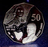 Australia 1998 50 Cent Proof Bass and Flinders