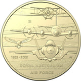 Australia 2021 $1 Uncirculated 4 Coin Set HEROES of the SKY Centenary of the Royal Australian Air Force Mintmarks 2