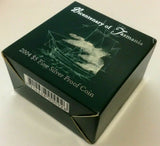 Australia 2004 $5 Bicentenary of Tasmania 36.31 Grams of Silver